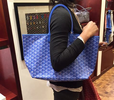 goyard mm size|cost of personalized goyard tote.